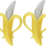 Nuby Nananubs Banana Massaging Toothbrush, Yellow